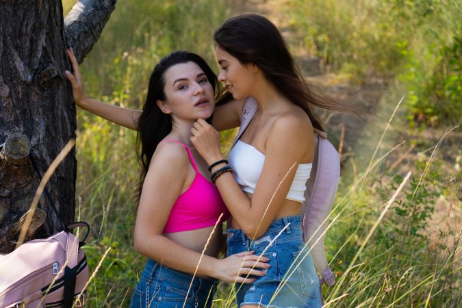 Hayli Sanders and Foxy Alissa savor each others pussy — Hayli Sanders & Foxy Alissa #2
