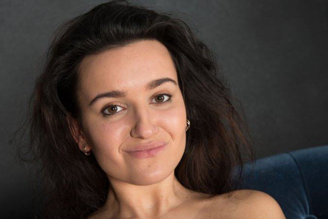 Striptease tease with Sanita reveals hairy pussy and doggy style thrills — Sanita #11