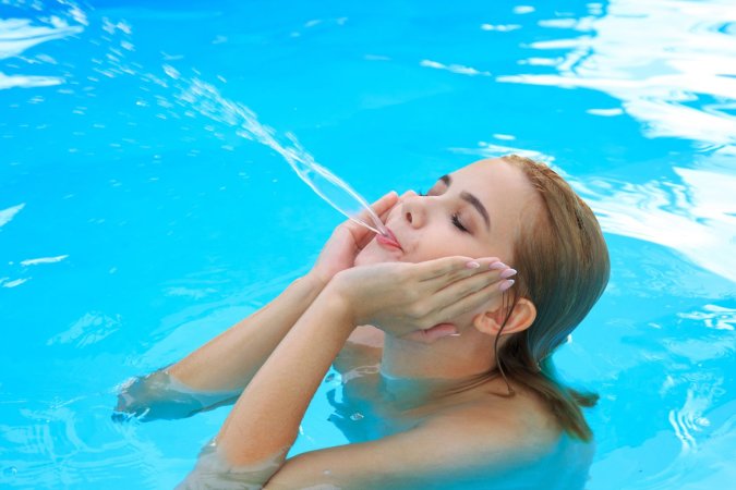 Chanel Fenn strips off her bikini for a sun-soaked dip in the pool — Chanel Fenn #12