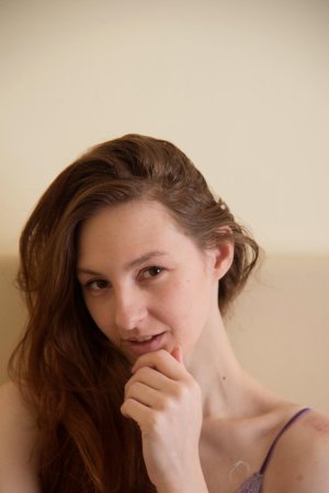 Maryl teases in the bedroom with her hairy pussy visible — Maryl #1