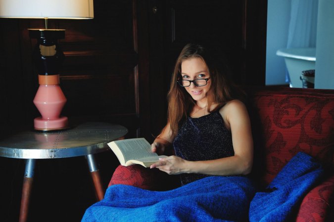 Sofi Shane reading on chair drops rug for wet pussy reveal and bounces hard on chair edge — Sofi Shane #1