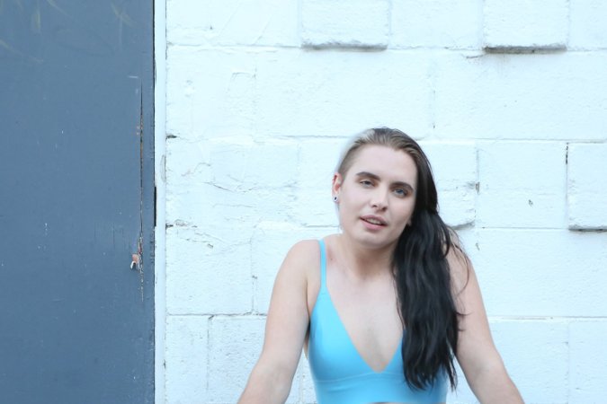 Marina Leeietrous beauty as she enjoys hairy fingering pleasuring in outdoor setting — Marina Lee #1