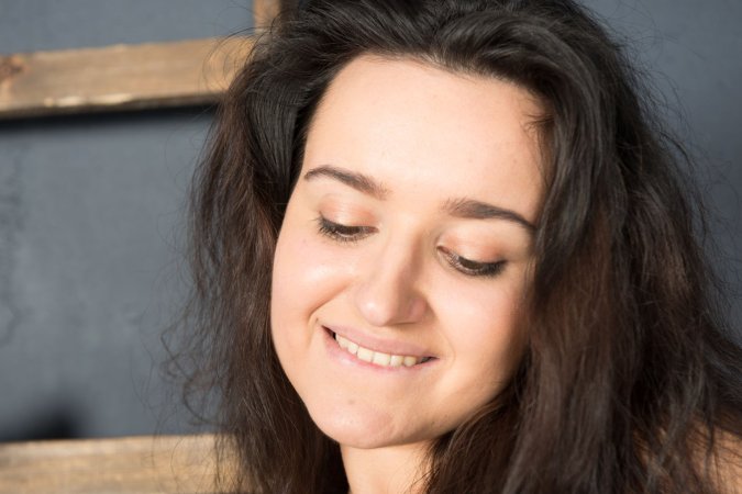 Sanita sensory delight with hairy pussy and large nipples — Sanita #9
