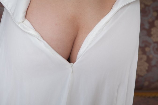 Ulia reveals her hairy pussy and perky breasts in medieval gown tease — Ulia #4